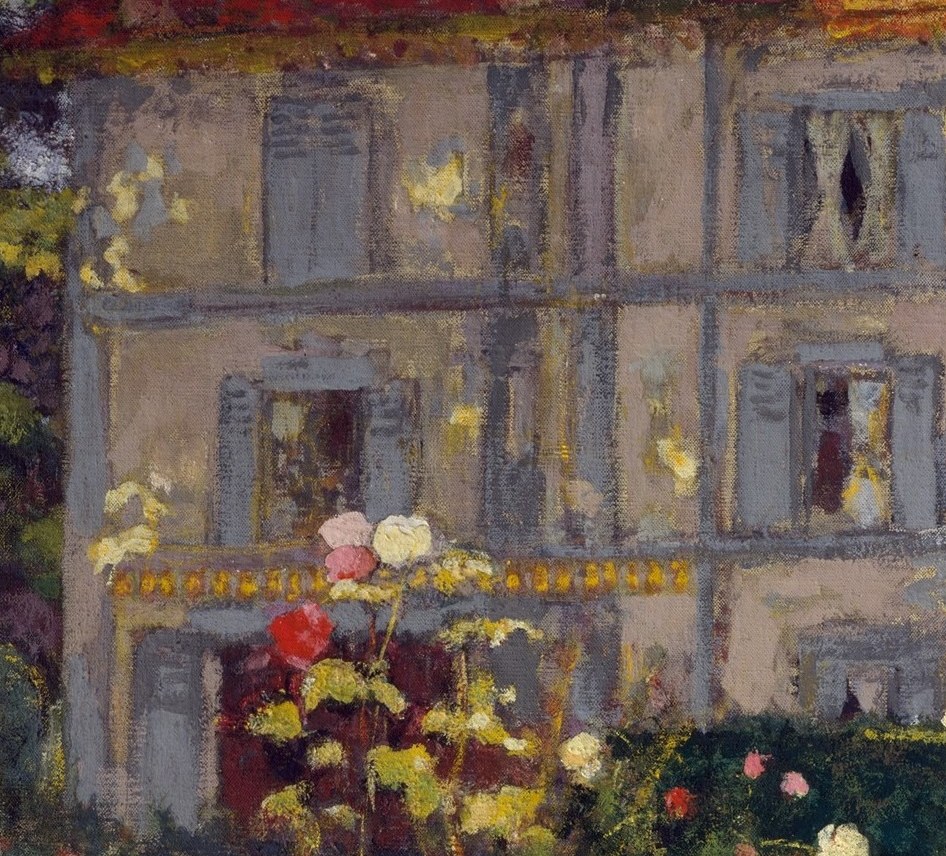 The family who lived here were the artist's patrons and friends.