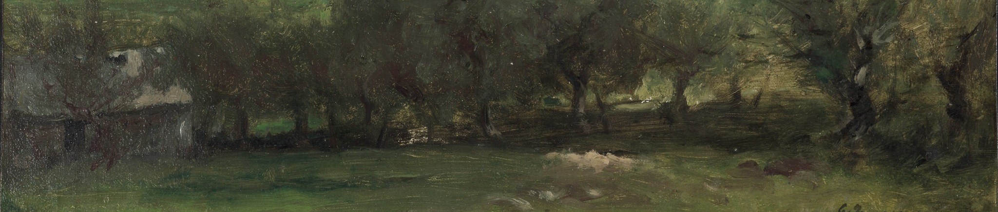 Here, light and shadow create a complex, contemplative mood.