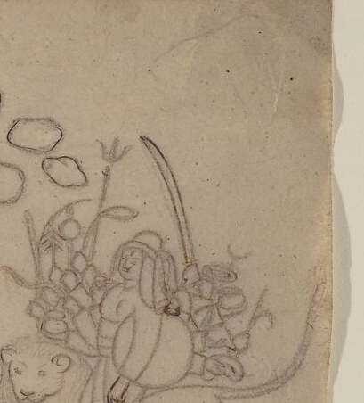 For over 200 years, a studio note has frozen this battle in time.