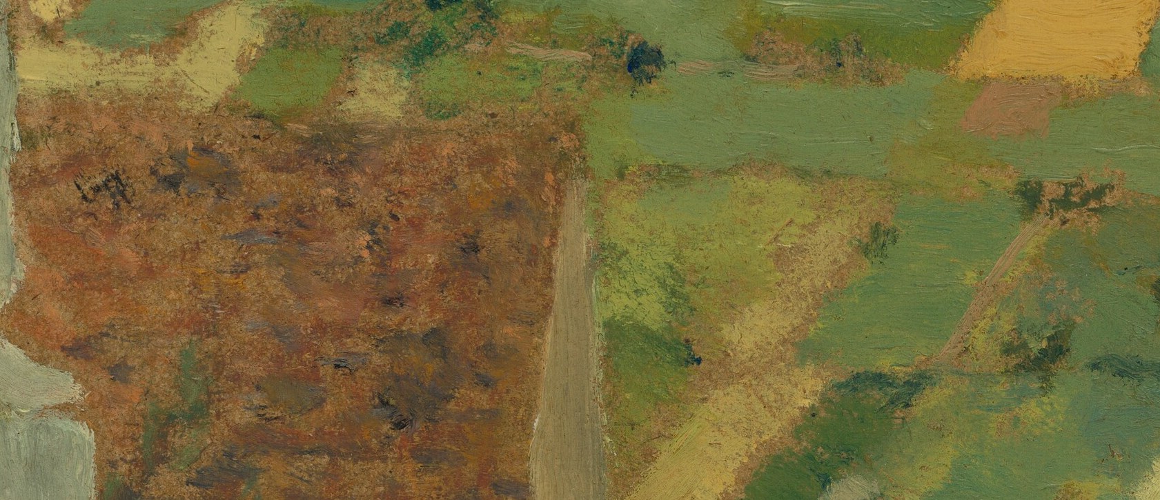 Notice the thick brushstrokes that give it texture.