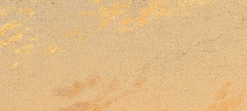 By 1872, when he painted this, Wyant was going blind.