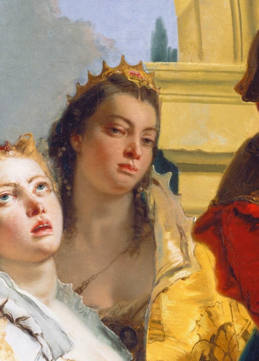 She was the daughter of a Venetian noble.
