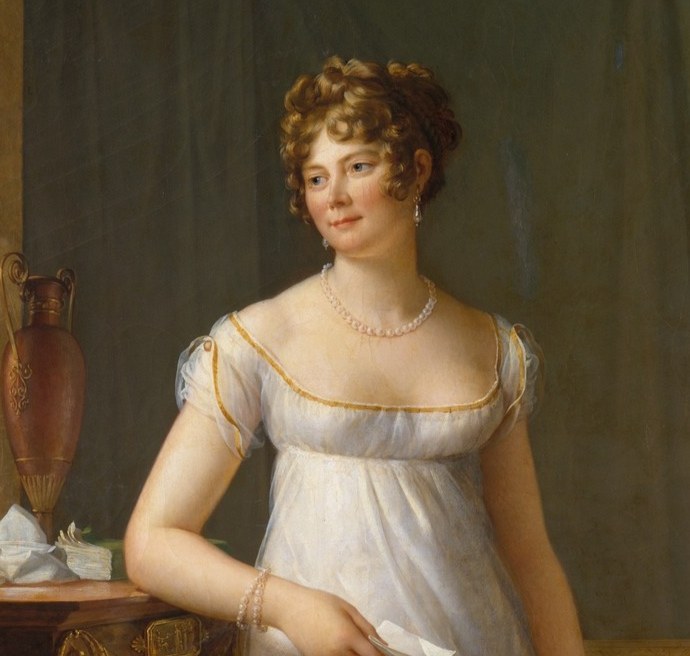 A white dress against white skin.