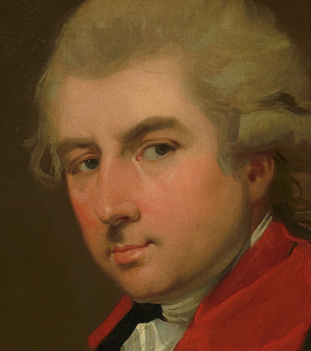 This painting survives on one thing alone: who he is.