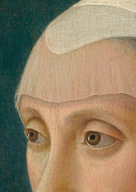 Ghirlandaio records the real nose, not a flattered version.