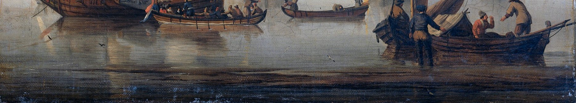 He captures the quiet routine of a powerful maritime nation.