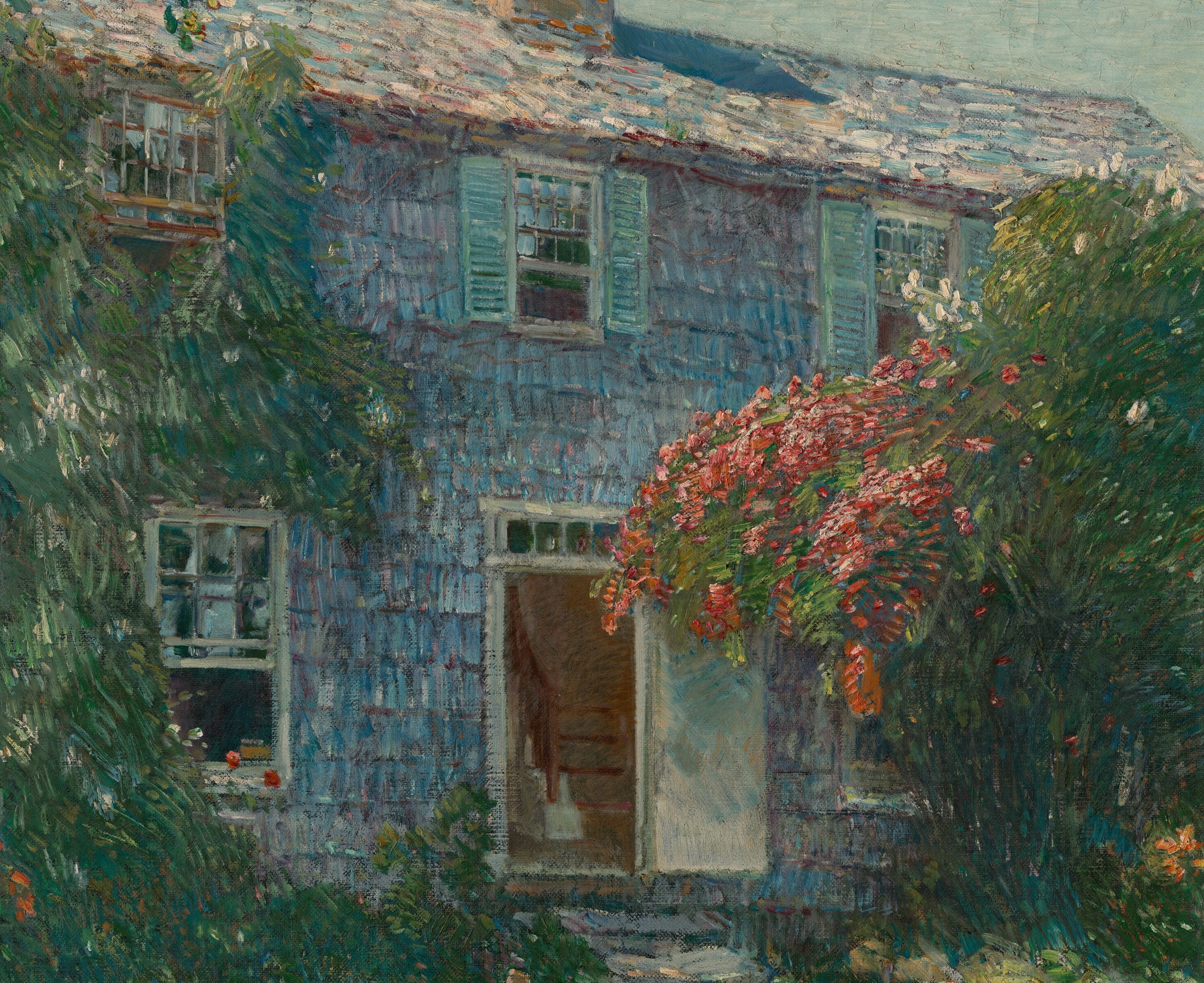 Hassam painted this in East Hampton, 1916.