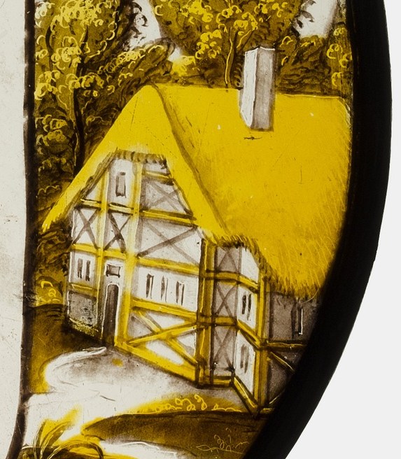 Even the tiny village scene in the distance has detail.