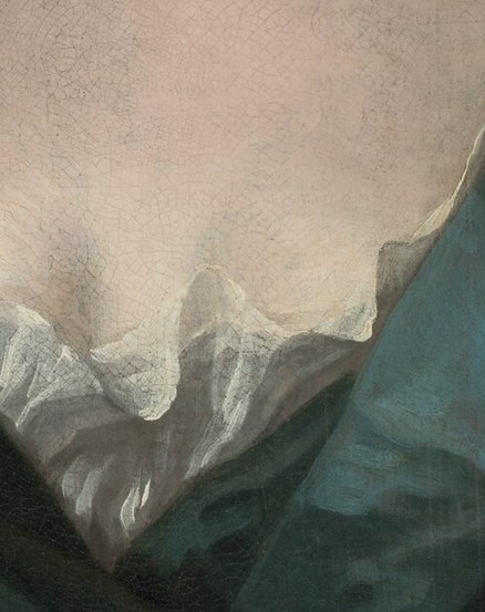 This portrait of a woman, made in 1734, shows his skill.