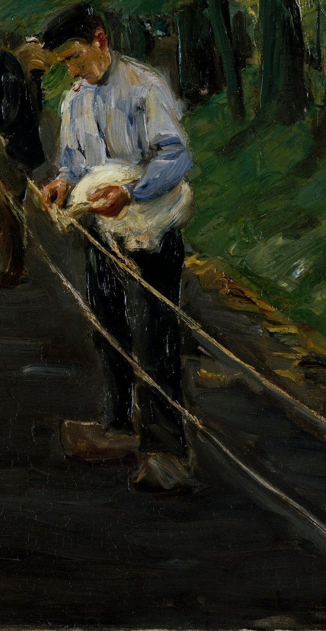 Max Liebermann wanted to capture the rhythm of honest work.
