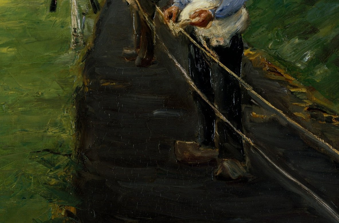 But the painter studied this craft closely.