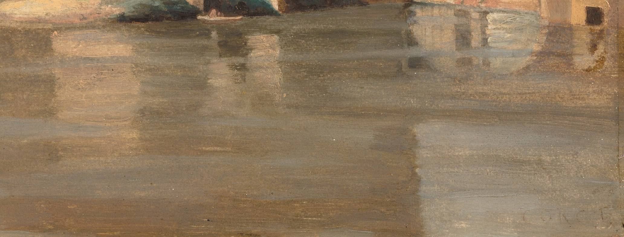 He painted this scene outdoors, capturing the light directly.