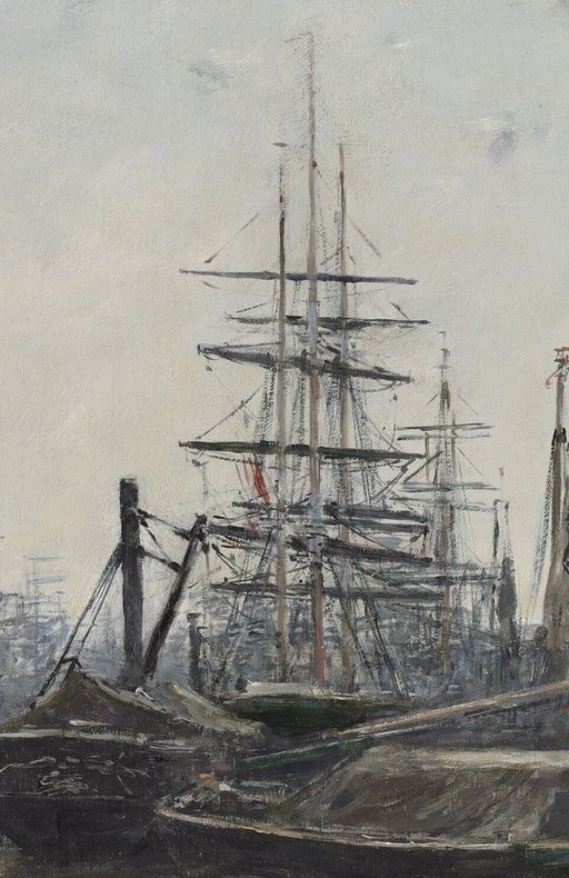 Look at the rigging on the main ship.