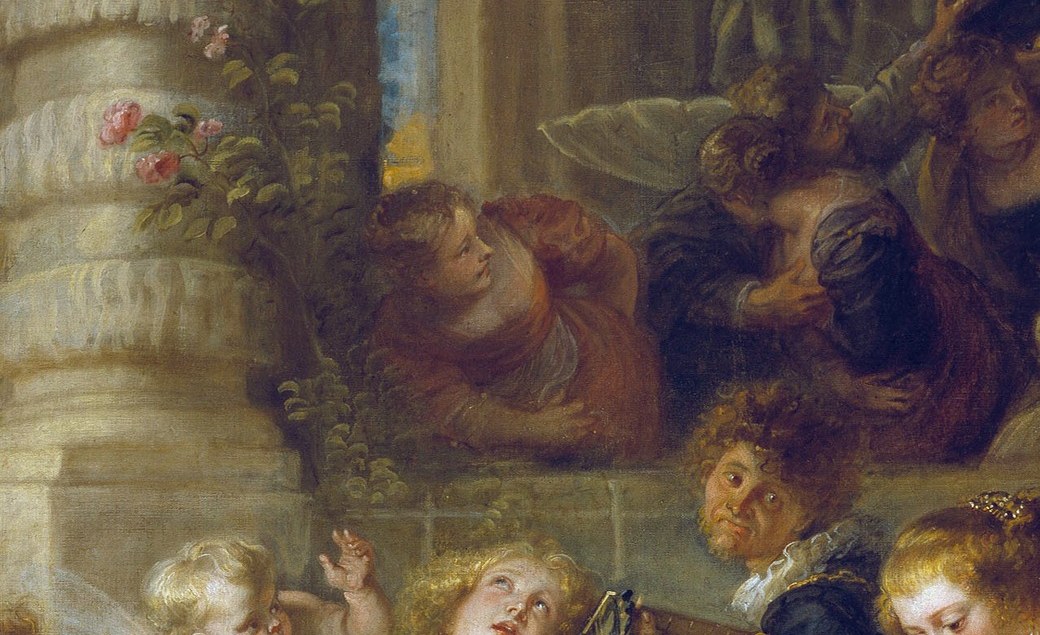 It was called 'The Garden Party' in early inventories.
