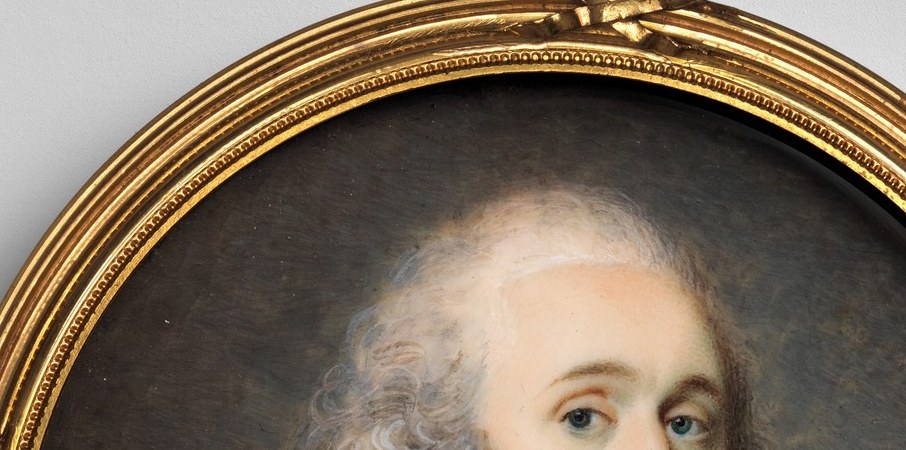 His gaze is steady. Unreadable.
