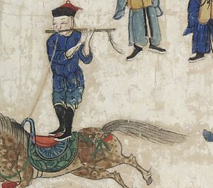 Manchu culture valued horsemanship, a symbol of their power.