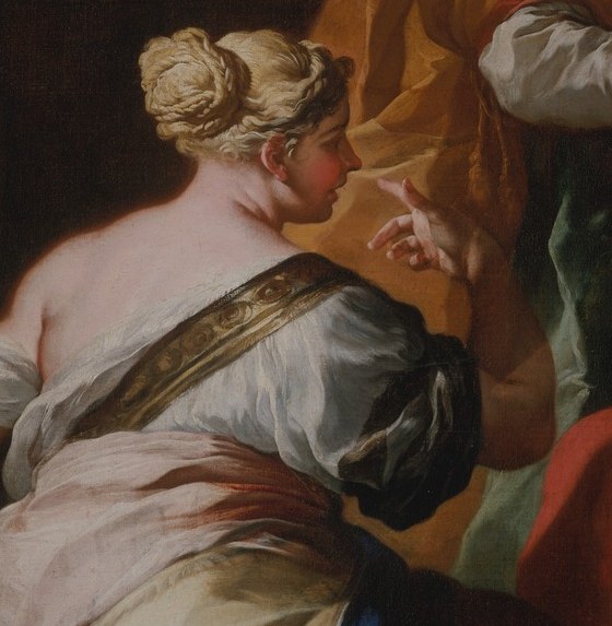 Every gesture says: from her first breath, Mary was set apart.