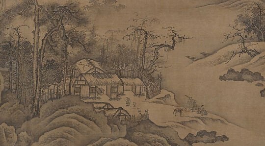 This is not a painting about a place. It is a painting about withdrawal.