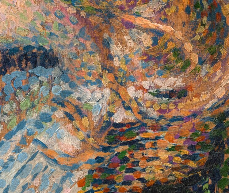 This painter was a leader of the Neo-Impressionist movement.