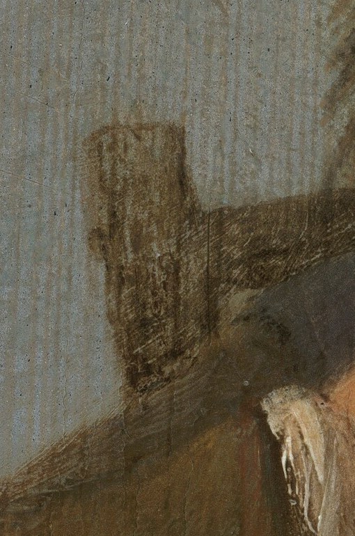 The painter used subtle objects to ground his scenes.