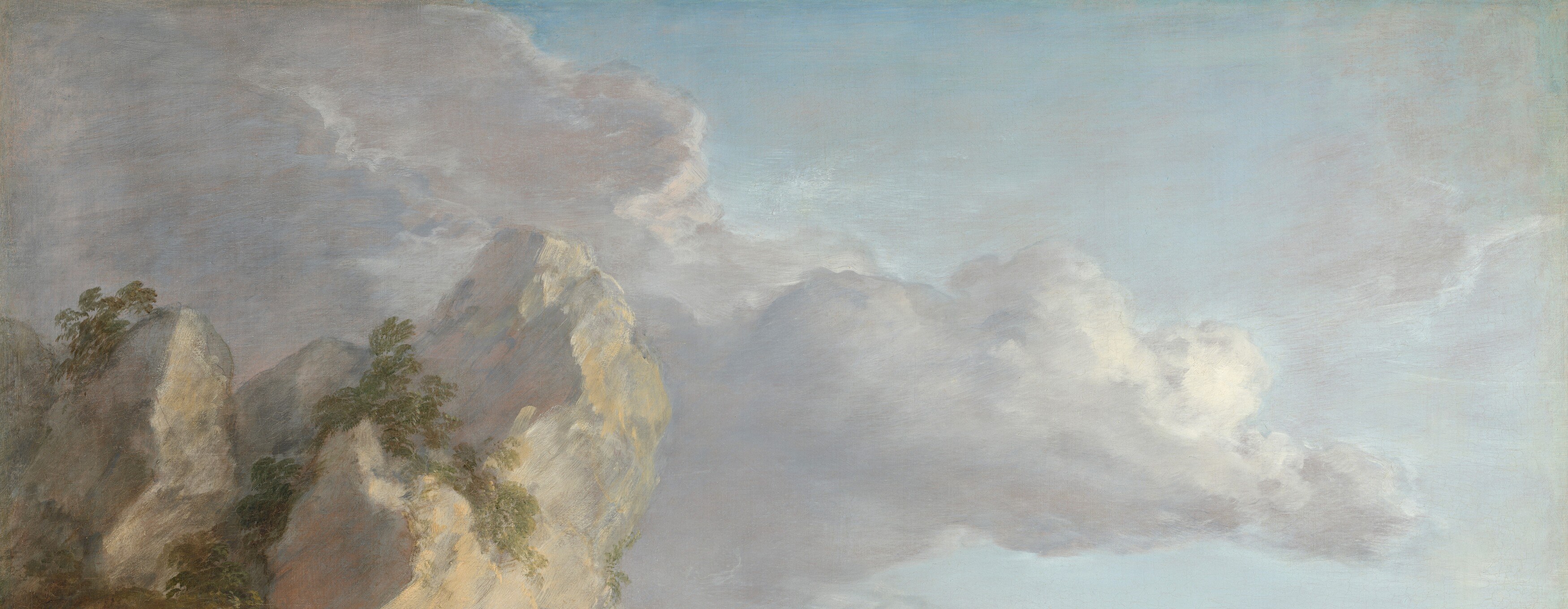 But his true love was painting landscapes like this one.