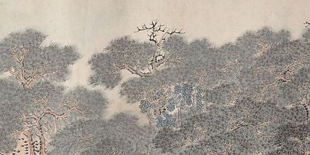 This painter was active in the early 17th century, the Ming Dynasty.