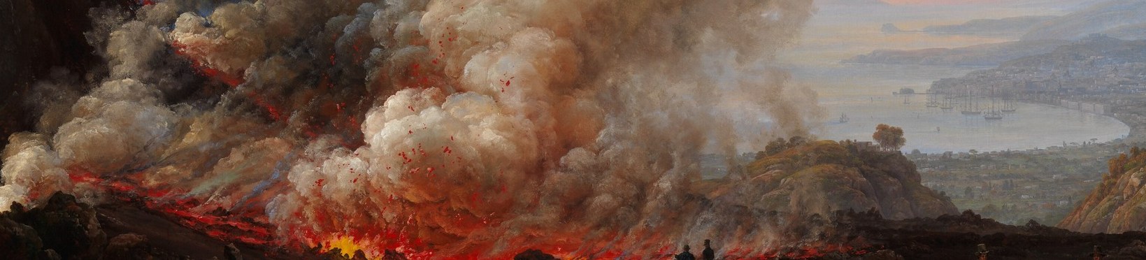 A near-continuous ribbon of orange-red fire demarcates the advancing destruction; its horizontality creates a terrifying visual border between living land and consumed land.