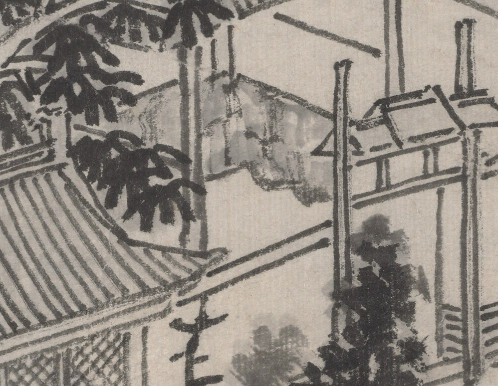 Now look closely at the upper balcony.