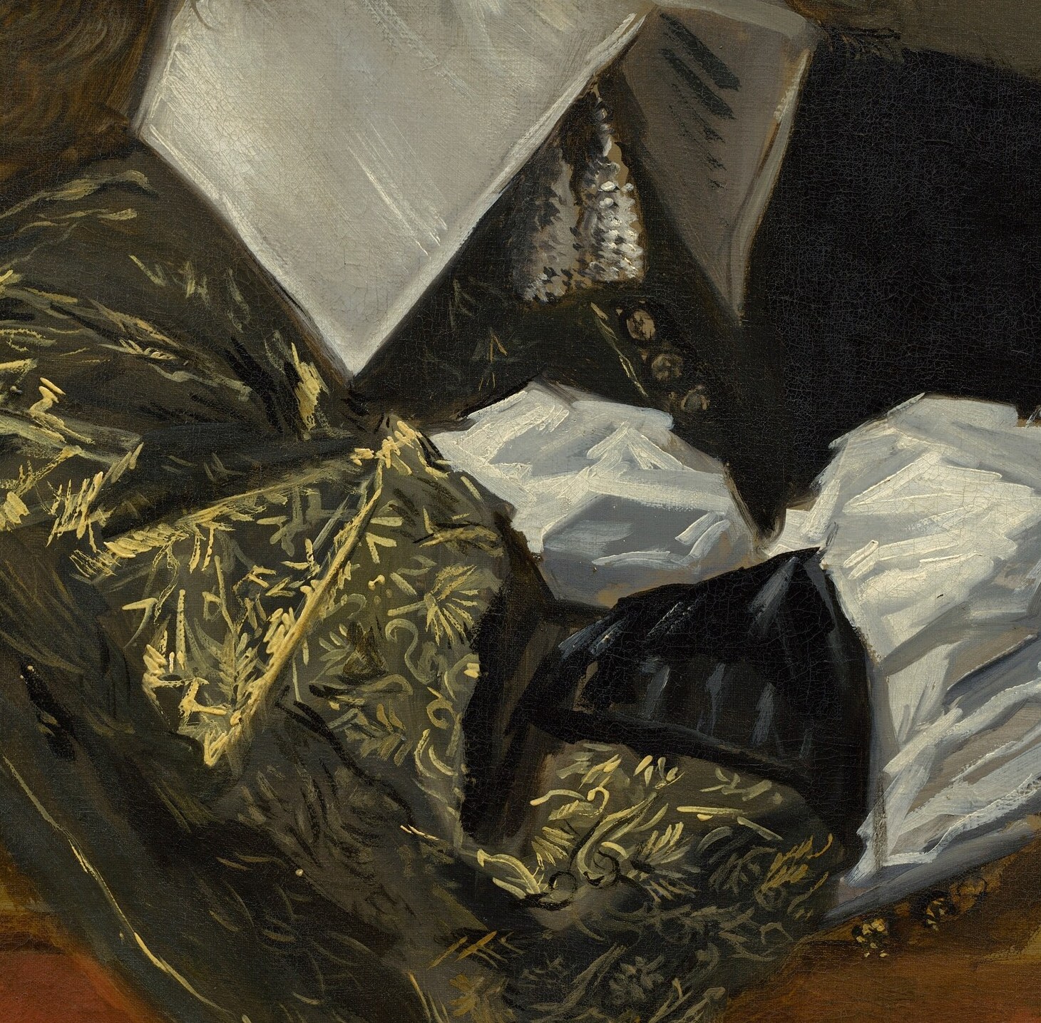 The same year, Hals was sued by his butcher for unpaid bills. He painted this to get paid.