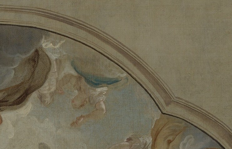De Wit dissolved the oil paint into the thinnest glaze here, mimicking a window to the sun.