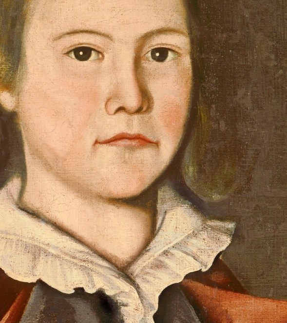 The artist gave Charles a book to hold onto his education forever.
