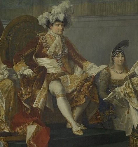 Here is Prince Jérôme Bonaparte in regal attire.