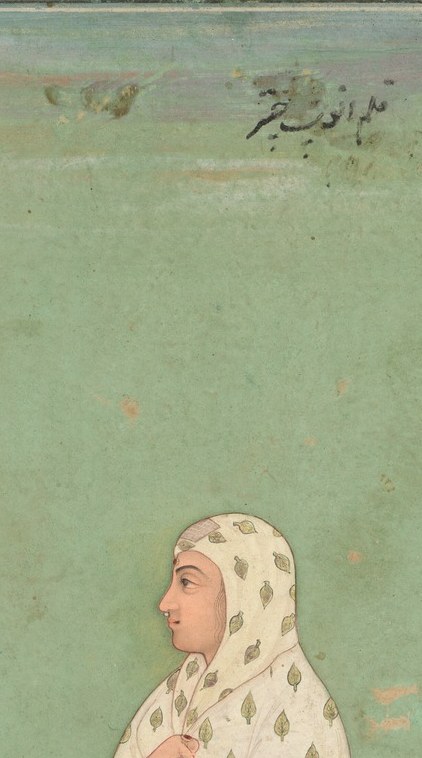His use of light and shadow draws all attention to her face.