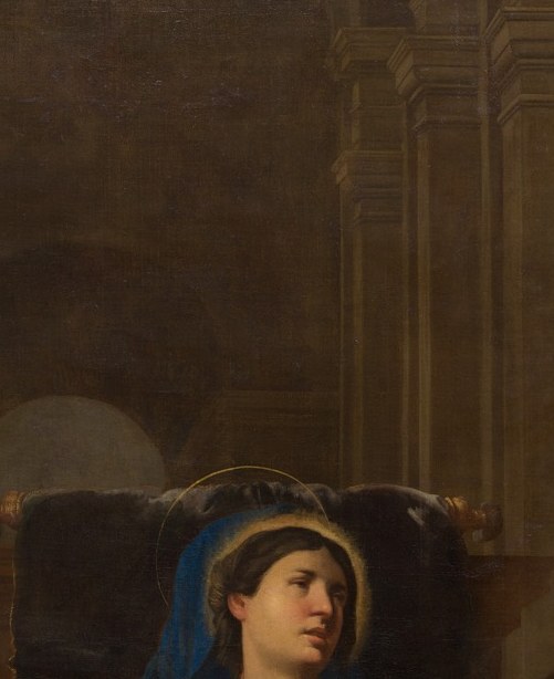 Look at Mary's face. Not death, sleep.