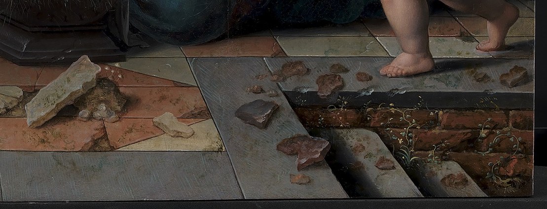 His workshop created many religious works and portraits.