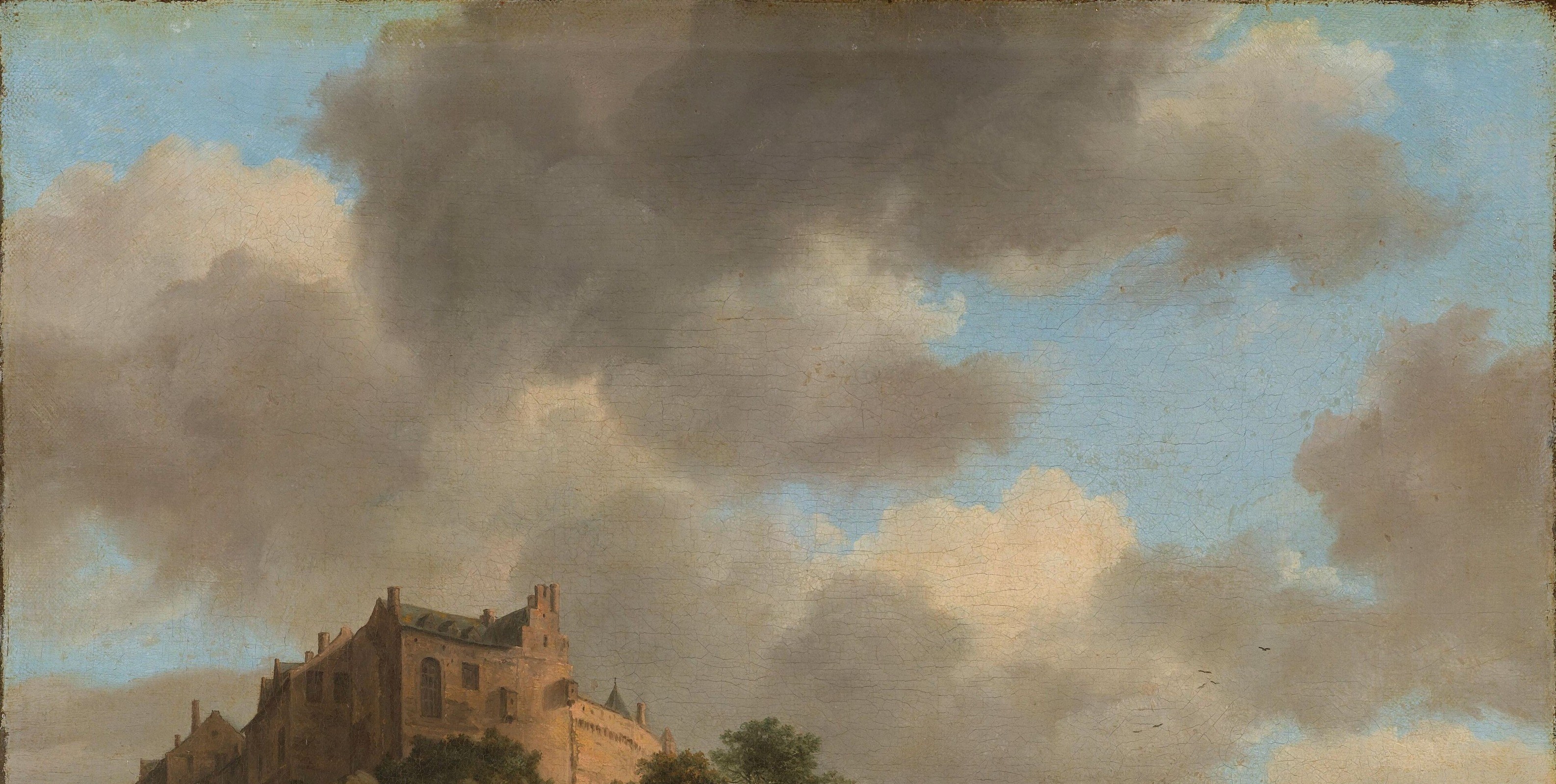 These add a sense of movement and atmosphere, hinting at changing weather and the sublime power of nature.