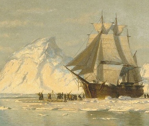 The painter was a New Bedford ship portraitist.