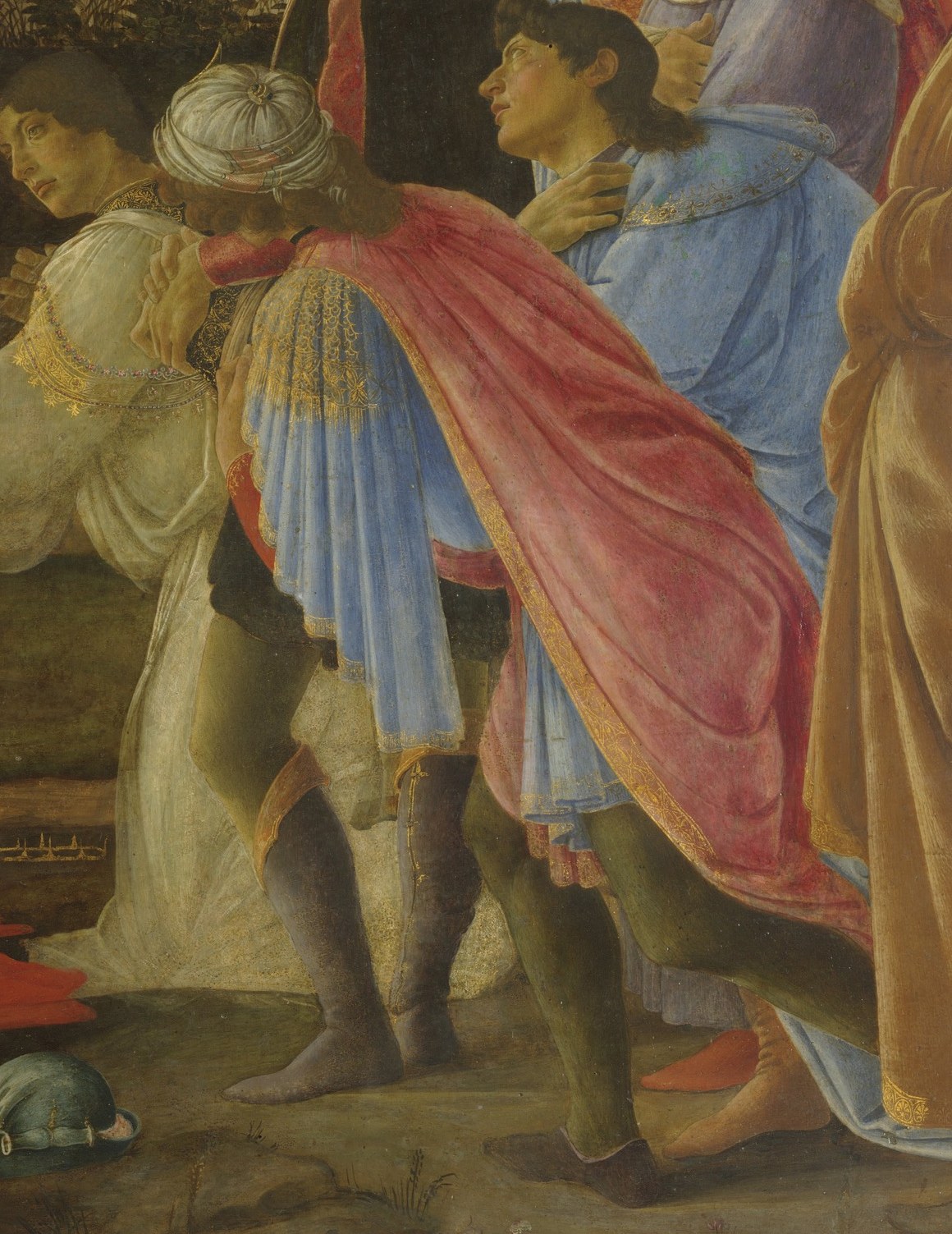 Botticelli painted his contemporaries into this sacred scene.