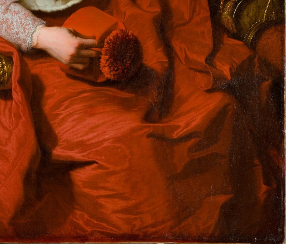 This portrait was painted in 1723, the year his power peaked.