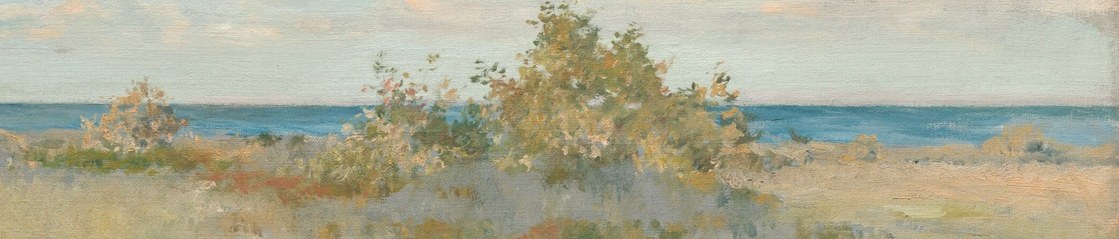 Look at the distant sea horizon.