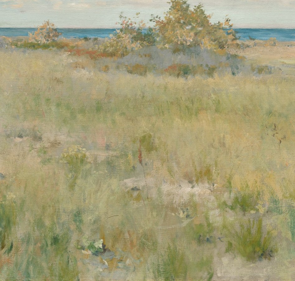 This path draws the viewer into the scene, suggesting a journey or passage of time.