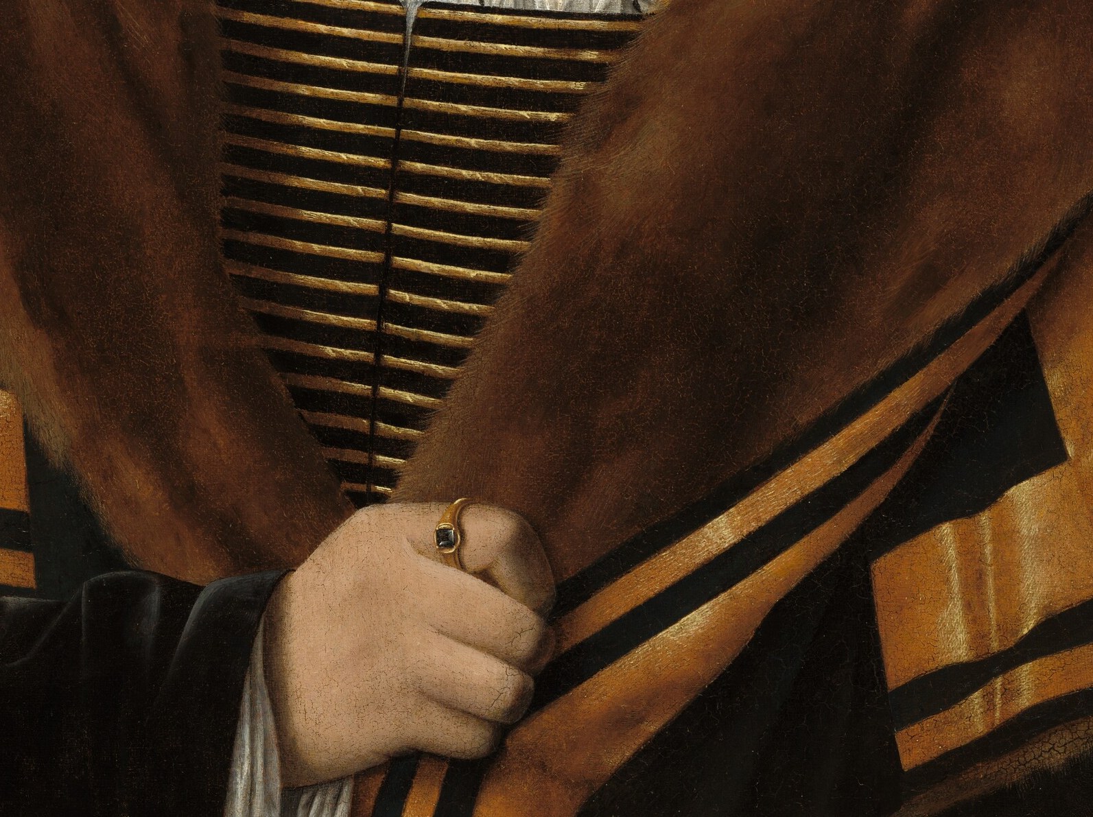 But the forger added a small, invented detail: a signature.