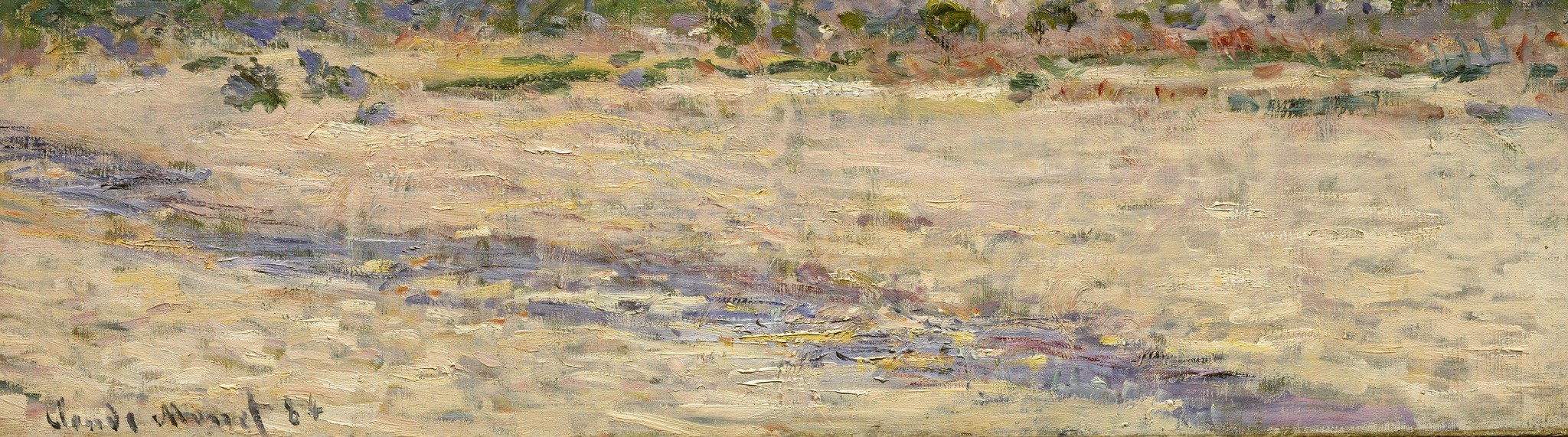 No other painter had pushed the mark this far from the motif it describes.