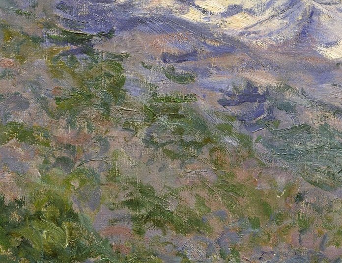 Monet painted light as colour, not tone.