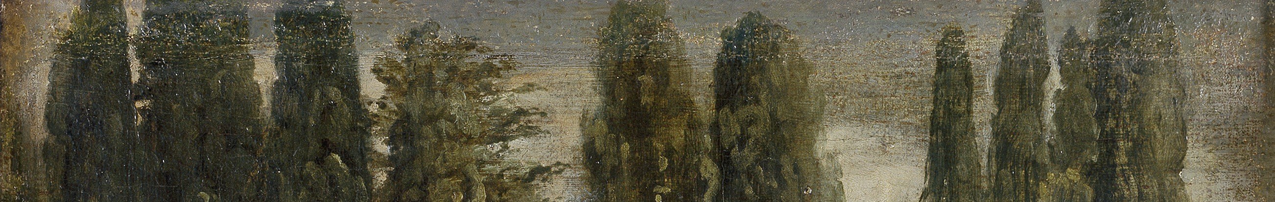 The soft open sky is Velázquez's most radical gesture here , capturing outdoor light as tone rather than description, prefiguring plein-air practice by two centuries