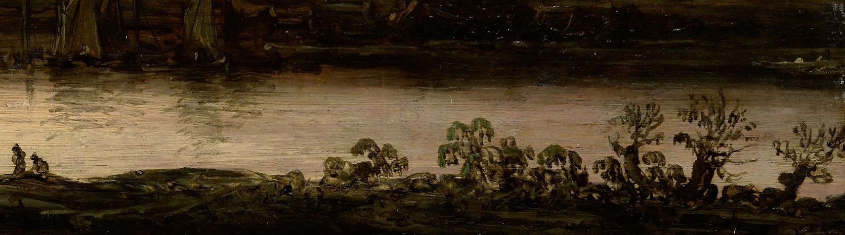 Creates a sense of depth and tranquility, mirroring the sky and landscape.