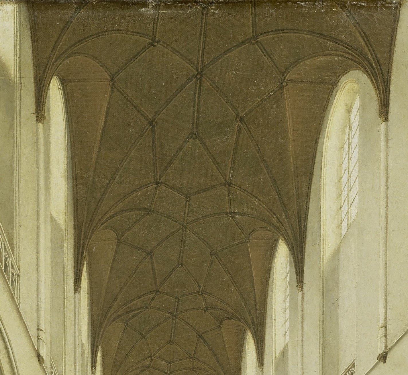 Look at how light catches the soaring arches of the vaulting.