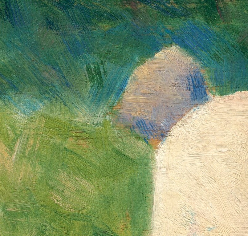 The painter was twenty-two. He would call this way of seeing pointillism.
