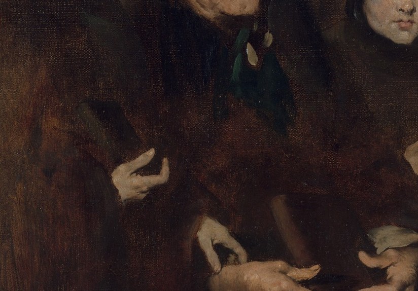 Ribot was self-taught. He painted by lamplight after factory shifts.