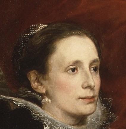 The artist, Anthony van Dyck, was a silk merchant's son.